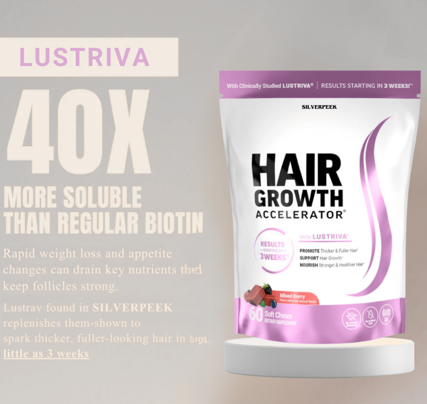 SilverPeek Hair Accelerator Chews