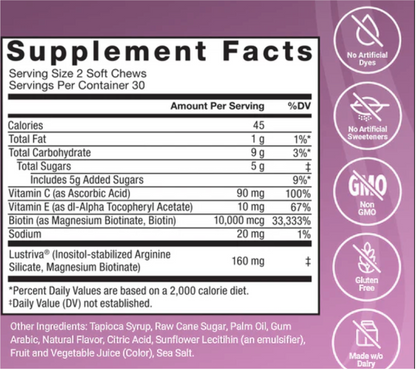 SilverPeek Hair Accelerator Chews